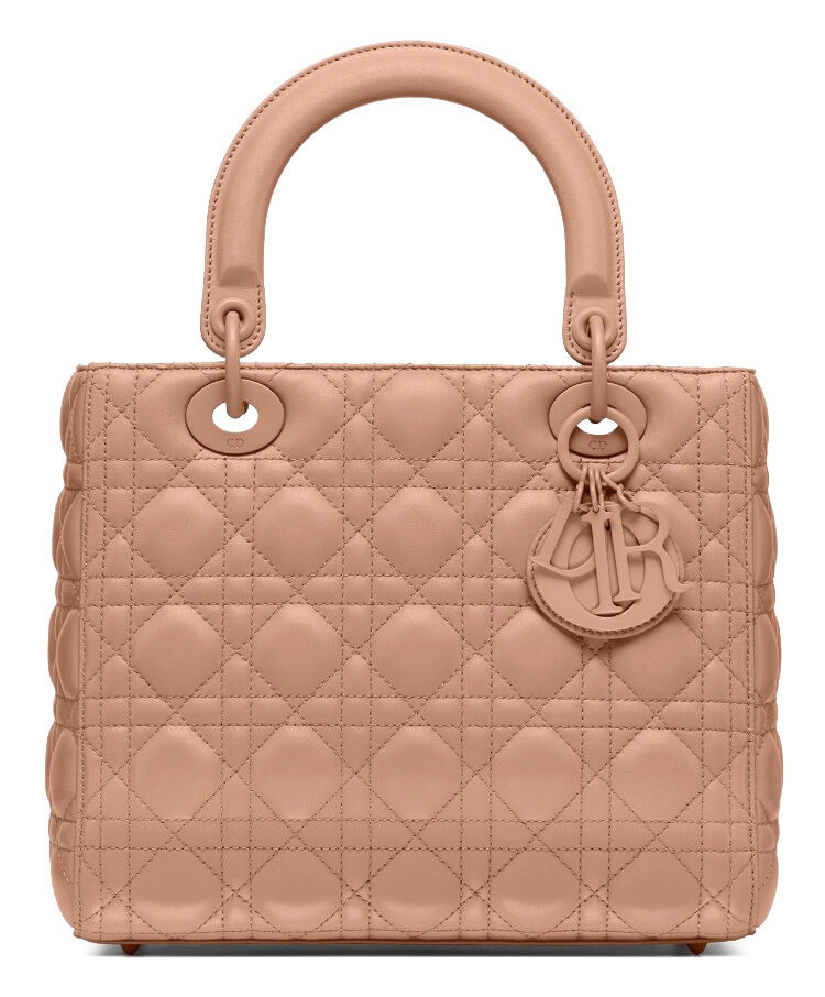 Christian Dior Lady Dior UltraMatte Bag Apricot